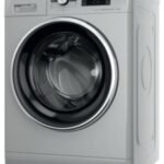 Lave-linge professionnel Whirlpool AWG 1114SD - 11 kg, 1400 tr/min, pose libre, chargement frontal, classe énergétique A, argent