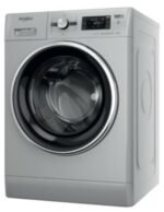 Lave-linge professionnel Whirlpool AWG 1114SD - 11 kg, 1400 tr/min, pose libre, chargement frontal, classe énergétique A, argent