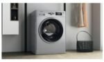 Lave-linge professionnel Whirlpool AWG 1114SD - 11 kg, 1400 tr/min, pose libre, chargement frontal, classe énergétique A, argent – Image 3