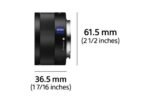 Objectif ZEISS standard plein format Sonnar FE 35 mm F2.8 ZA  Modèle : SEL35F28Z – Image 2