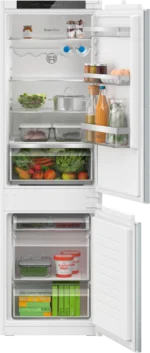 Série 4 Réfrigérateur combiné intégrable 177.2 x 54.1 cm Charnières à glissières KIV86VSE0 – Image 2