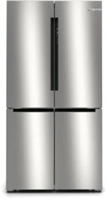 Série 4 Réfrigérateur multi-portes congélateur en bas 183 x 90.5 cm Acier brossé anti-traces, Total No Frost KFN96VPEA