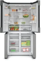 Série 4 Réfrigérateur multi-portes congélateur en bas 183 x 90.5 cm Acier brossé anti-traces, Total No Frost KFN96VPEA – Image 3