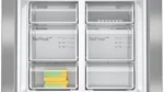 Série 4 Réfrigérateur multi-portes congélateur en bas 183 x 90.5 cm Acier brossé anti-traces, Total No Frost KFN96VPEA – Image 6