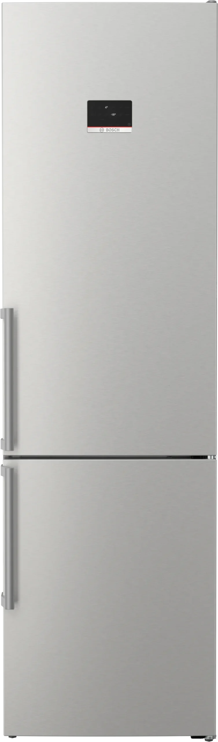 18078963_KGN39AIBT_STP_def-scaled-1.webp Série 6 Réfrigérateur combiné pose-libre 203 x 60 cm Acier brossé anti-traces, Total No Frost – Image 1