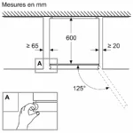 Série 4 Réfrigérateur combiné pose-libre 203 x 70 cm Couleur inox, Total No Frost KGN492LDF – Image 4