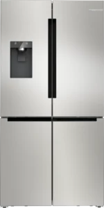 Série 6 Réfrigérateur multi-portes congélateur en bas 183 x 90.5 cm Acier brossé anti-traces, Total No Frost KFD96APEA