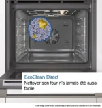 Four encastrable 60 x 60 cm Inox HBA553BR3F – Image 3