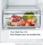 Série 4 Réfrigérateur intégrable 177.2 x 54.1 cm charnières pantographes KIR81VFE0 – Image 8