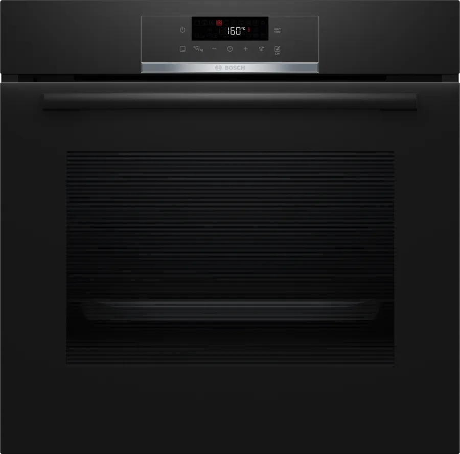 24921237_HQG572EB3_STP_def.webp Four encastrable avec fonction vapeur 60 x 60 cm Noir HQG572BB3F – Image 1