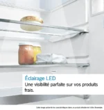 Série 6 Réfrigérateur intégrable avec compartiment congélation 157.8 x 55.8 cm charnières pantographes – Image 8