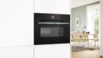 Four encastrable compact avec fonction micro-ondes 60 x 45 cm Noir CMG7241B1 – Image 14