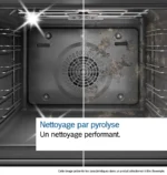 Four encastrable avec fonction vapeur 60 x 60 cm Noir HQG572BB3F – Image 10