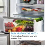 Série 4 Réfrigérateur multi-portes congélateur en bas 183 x 90.5 cm Acier brossé noir anti-traces, Total No Frost KFN96AXEA – Image 20