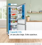 Série 4 Réfrigérateur combiné pose-libre 203 x 70 cm Acier brossé anti-traces, Total No Frost – Image 19