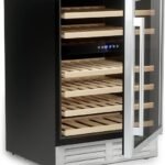 Cave à vin design de 46 bouteilles