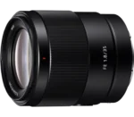 Objectif principal standard plein format FE 35 mm F1.8  Modèle : SEL35F18F