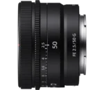 Objectif FE 50 mm F2,5 G Standard Prime G plein format  Modèle : SEL50F25G – Image 4