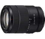 Objectif téléobjectif zoom E 18-135 mm F3.5-5.6 OSS APS-C avec SteadyShot optique  Modèle : SEL18135