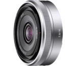 Objectif principal ultra-large E 16 mm F2.8 APS-C  Modèle : SEL16F28S