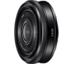 Objectif principal ultra-large E 20 mm F2.8 APS-C  Modèle : SEL20F28B – Image 2