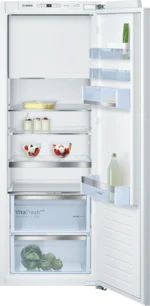 Série 6 Réfrigérateur intégrable avec compartiment congélation 157.8 x 55.8 cm charnières pantographes