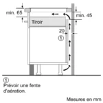 Table à induction 80 cm sans cadre PXE831HC1E – Image 10