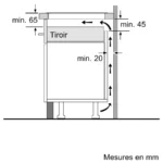 Table à induction 60 cm sans cadre PIJ611BB5E – Image 9