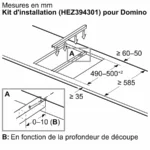 Domino induction 30 cm avec cadre PIB375FB1E – Image 15