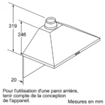 Hotte murale 90 cm Inox DWP94BC50 – Image 7