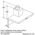 Hotte murale 60 cm Inox DWB66FM50 – Image 7