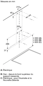 Hotte murale 60 cm Inox DWB66FM50 – Image 8