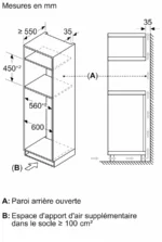 Four combine micro-ondes avec hot air 60 x 45 cm Inox CMA585GS1 – Image 8