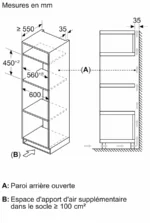 Four combine micro-ondes avec hot air 60 x 45 cm Inox CMA585GS1 – Image 9