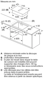 Table induction aspirante 70 cm sans cadre PVQ711H26E – Image 20