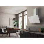 Hotte décorative murale inclinée							FABER				TWEET 550 BLANC – Image 6