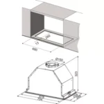 Hotte plafond							AIRLUX				AHG770IX Périmétral – Image 6