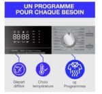 Lave-linge à chargement frontal, pose libre, 10 kg, 1400 tr/min, classe A – Image 5