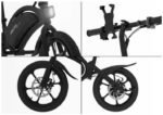 Draisienne électrique URBANGLIDE Bike 160 Noir – Image 3
