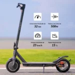 5TH WHEEL V30PRO Trottinette électrique Pliable - 10'' - 700W 7.5Ah -  32-35km - 4 Vitesses – Image 4