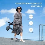 5TH WHEEL V30PRO Trottinette électrique Pliable - 10'' - 700W 7.5Ah -  32-35km - 4 Vitesses – Image 6