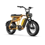 A-Spadz CAVET Air Fatbike Électrique, 250W – 7 Vitesses – 100 km – Jaune – Image 2