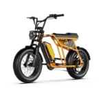 A-Spadz CAVET Air Fatbike Électrique, 250W – 7 Vitesses – 100 km – Jaune – Image 3