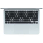 Apple - 13,6" MacBook Air M4 (2025) - RAM 16Go - Stockage 256Go - CPU 10 cœurs - GPU 8 cœurs - Bleu ciel – Image 2