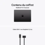 APPLE - 14'' MacBook Pro M5 - RAM 16Go - Stockage 512Go SSD - CPU 10 cœurs - GPU 10 cœurs - Noir sidéral – Image 7