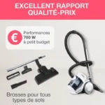 Aspirateur traîneau sans sac VC10WBAX2 Oceanic – Image 4