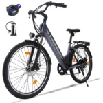 AVDLEU Vélo Électrique 26" - Moteur 500W -Batterie 48V/10.4Ah - 25 km/h Max - 85KM Max - Shimano 7 vitesses