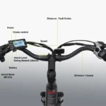 AVDLEU Vélo Électrique 26" - Moteur 500W -Batterie 48V/10.4Ah - 25 km/h Max - 85KM Max - Shimano 7 vitesses – Image 6