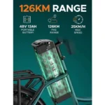 Vélo électrique - ENGWE - L20 BOOST - 20 pouces - Autonomie 140 km - Moteur 250 W – Image 3