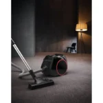 MIELE Boost CX1 Aspirateur traîneau sans sac - Technologie Vortex -78dB- Moteur PowerLine 890W - 4 positions - Noir liseré rouge – Image 8